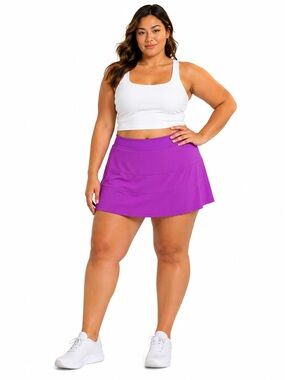 Lululemon Pace Rival Skort Purple Pink Size 18 Athletic Tennis Golf Running